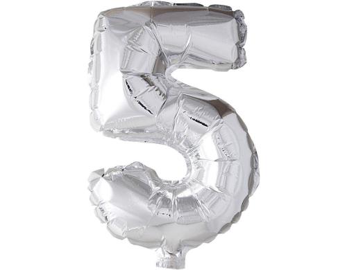 Creativ Company Folienballon 5 1 Stück, Höhe: 41cm