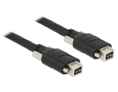 Kabel FireWire IEEE 1394B 9Pol/9Pol, 2Meter 800Mbps, verschraubbar
