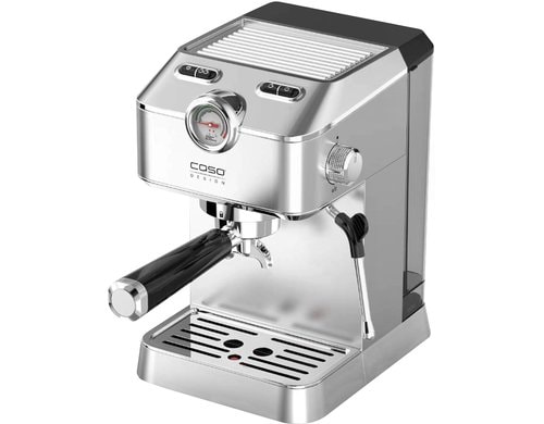 Caso Siebträger Espresso Gourmet 1100W, 19 Bar Druck, 1.5l Wassertank