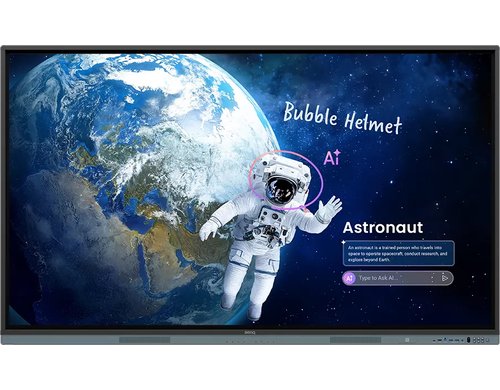 Benq RM7505 LED Interaktiv-Board 75 Touch Display, Ultra HD, 450cd/m2,18/7