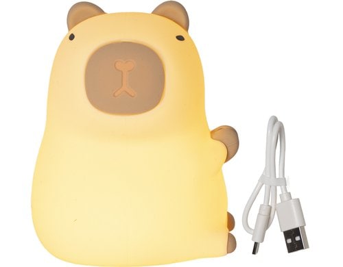 Star Trading Nachtlicht Capybara Ladekabel mit USB-C Stecker