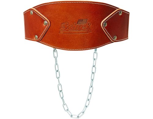 100% Leder Dip Gewichthebergurt 7, braun