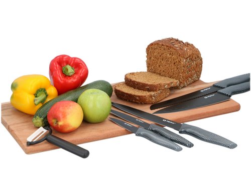 Alpina Kochmesser-Set, 6-teilig 32/23/19,5/13 cm,