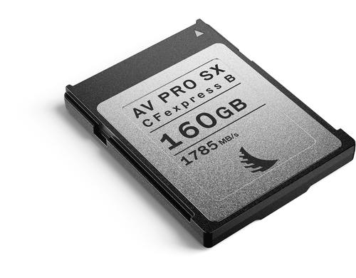 AV PRO CFexpress SX Type B 160 GB Write: 1600 MB/s Read Speed: 1.785 MB/s,