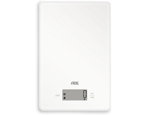ADE Küchenwaage Julia KE2306-1  weiss aufladbar über USB