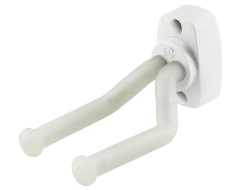 K&M 16280 Gitarren-Wandhalter weiss