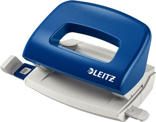 Leitz New NeXXt Mini-Locher blau, 10 Blatt