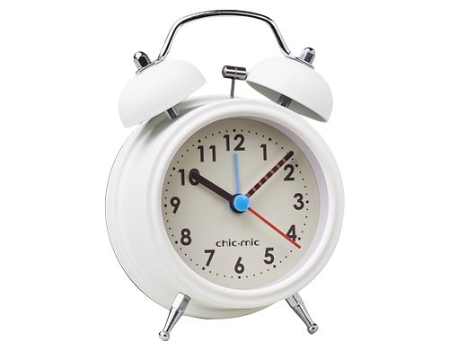 ChicMic Alarm Clock - Cloud nine 8x12cm, Glocken Alarm,Licht,Batterie exkl.