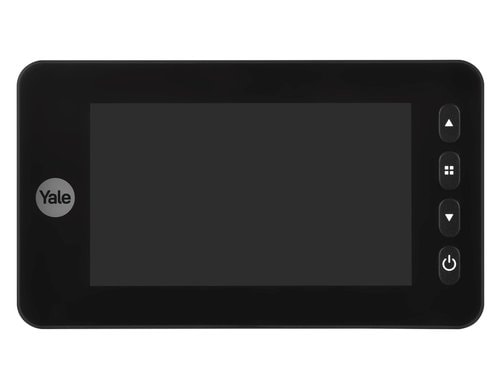 YALE Digitaler Türspion DDV 5800 4,3 Display, Schwarz