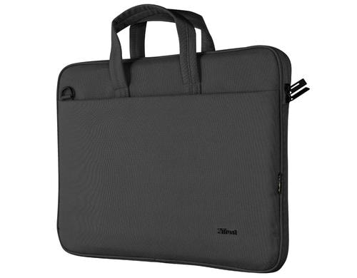 Trust Notebooktasche Bologna Eco schwarz für Notebooks bis 16 Bildschirm&Zubehör