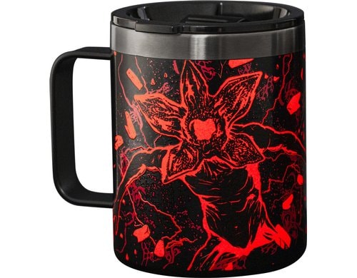 Bialetti Stranger Things Thermos Mug schwarz/rot 420ml