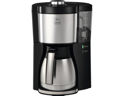 Melitta Filterkaffeemaschine Look Therm Edelstahl-Schwarz