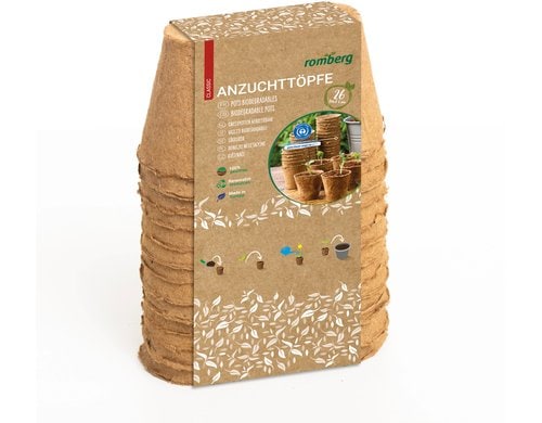 26 Anzuchttöpfe, 6 cm rund