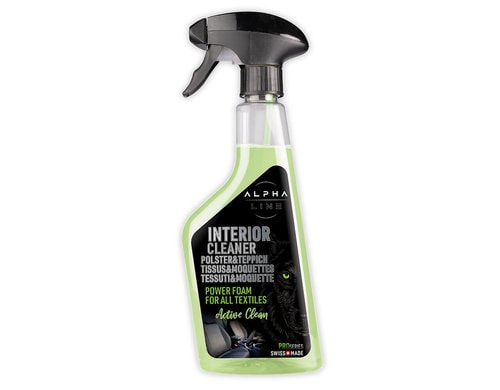 ALPHA LINE Interior Cleaner Textile Plastic & Alcantara, Trigger à 500 ml