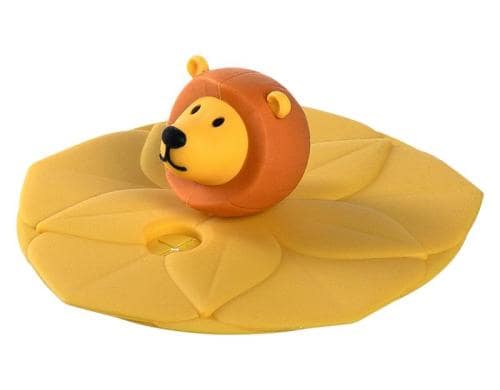 Leonardo Glasabdeckung Bambini Löwe 1 Stück, D: 9cm, Silikon