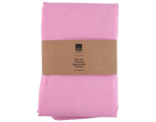 Arti Casa Tischdecke 150x240 Pink
