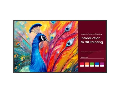 Benq SH6504 Premium LED Display 55 Ultra HD,  801cd/m2, 24/7, 8GB, Android