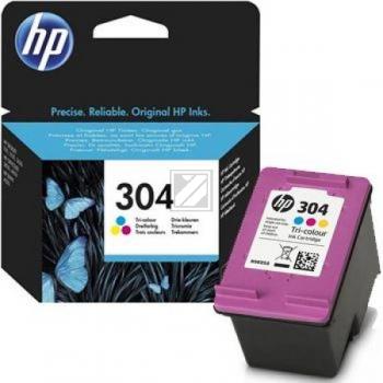 HP Tinte Nr. 304 - Dreifarbig CMY (N9K05AE) 2ml, Seitenkapazität ~ 100 Seiten