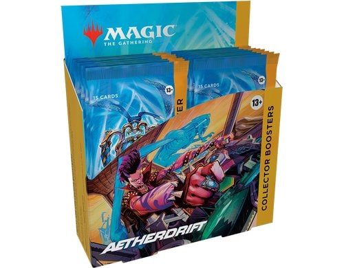 MTG Aetherdrift Collector Booster Display ENGLISCH