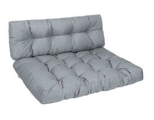 COCON Palettenkissengarnitur grau