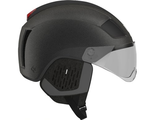 Lazer Nova KinetiCore, 52-56cm Velohelm, Unisex, matte metallic black