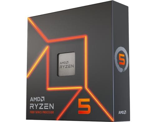 CPU AMD Ryzen 5 7600X/4.70 GHz, AM5 6-Core, 38MB Cache, 105W, no cooler