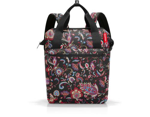 Reisenthel Rucksack allrounder R paisley black, 12 l, 25 x 40 x 17 cm