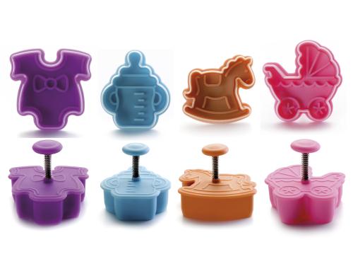 Ibili Ausstecher Baby 4er Set 4.5 cm x 5.5 cm