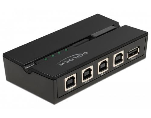 Delock 11493 USB2.0 Switch für 4 PC 4 PC's an 1 Gerät anschliessen