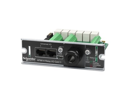 APC Dry Contact I/O SmartSlot AP9614 Trockenkontakt-Karte für alles Smart UPS