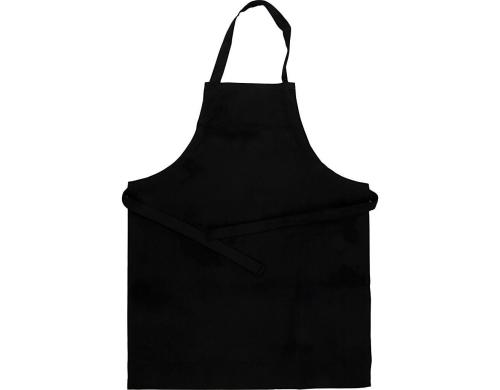 Creativ Company Kinderschürze schwarz 1 Stück, 55 x 70 cm