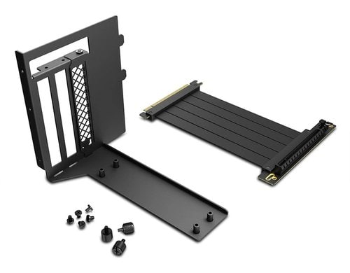 Sharkoon REBEL C VGC KIT 4.0 BL Grafikkartenhalter inkl. Riserkabel, Schwar