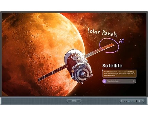 Benq RP6505 LED Interaktiv-Board 65 Touch Display, Ultra HD, 450cd/m2,18/7