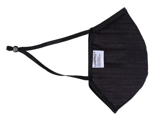 Community Maske LIVIPRO Evolution Gr. S 1 Stück, Schwarz
