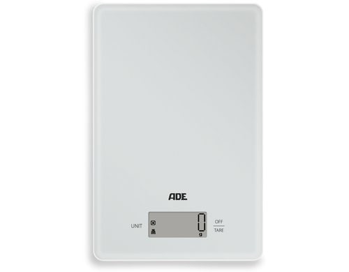 ADE Küchenwaage Julia KE2306-2 silber aufladbar über USB