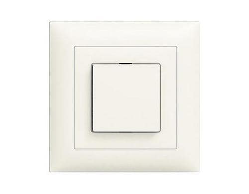 Feller EDIZIOdue Schalter S6, UP, weiss Komplettset mit Rahmen