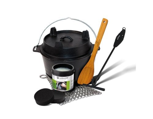 DUTCH OVEN NO. 06 5.7L SET/5 Gusseisentopf mit 5,7 Liter