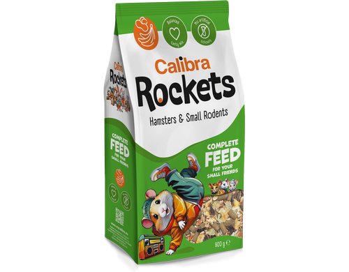 Calibra Rockets Hamster & kl. Nager Mix 900g