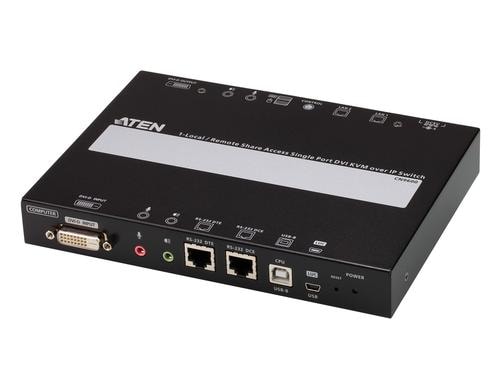 Aten CN9600: KVM over IP Einzelport, DVI KVM over IP