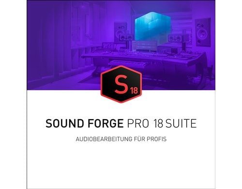 Magix Sound Forge Pro 18 Suite ESD, Vollversion, DE,EN,ES,FR