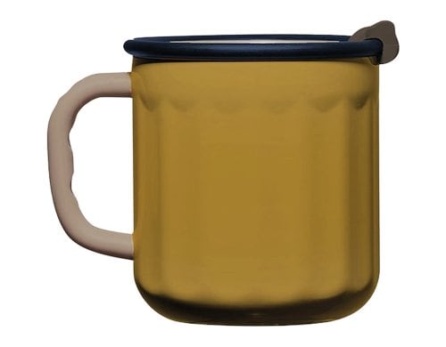 bioloco Thermobecher explorer-Idian Summer 450ml,recycl. Edelstahl, TPR-Deckel