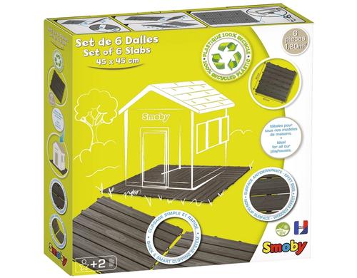 SET OF 6 SLABS 45 x 45 cm