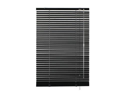 Gardinia Aluminium-Jalousie 25 mm 70 x 175 cm, schwarz