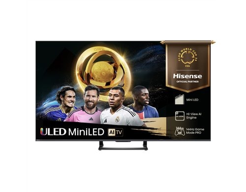 Hisense TV 75U7Q 75 Mini-LED 4K, 144Hz, 900 Nits