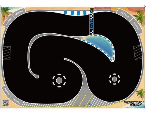 Turbo Racing Track Drift Micro Beach 63x90cm