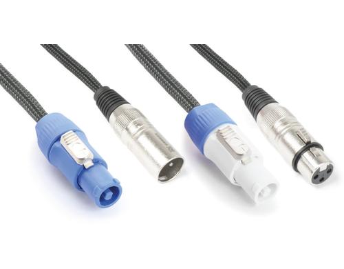 PD Connex CX05-10 Kombikabel PwcB/XLRm - PwcA/XLRf, 10m
