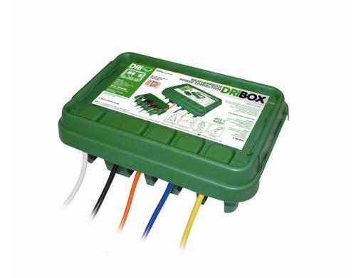 DRiBOX 285 mittel, 28.5x15x11cm, IP55 Kabelverstauung für den Aussenbereich