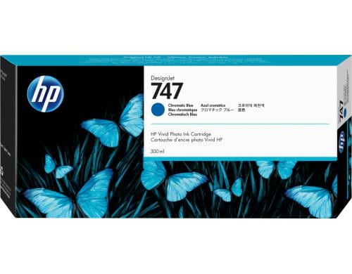 HP Tinte Nr. 747 Chromatic Blue (P2V85A) 300 ml