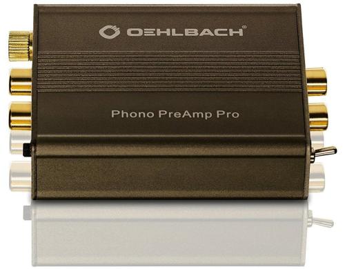 Oehlbach Phono PreAmp Pro Phono Vorverstärker für Plattenspieler
