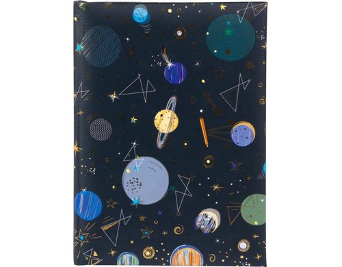 Goldbuch Freundebuch Universe 1 Stück, Grösse: A5, 88 Seiten Illustriert
